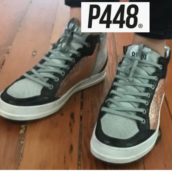 P448 You can Surf later Copper scale hi top, 38 (7.5-8) CB2364 - Picture 1 of 7